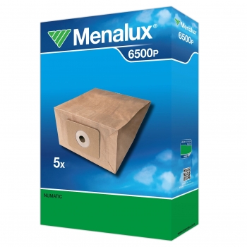 5 Staubsaugerbeutel für NUMATIC Menalux 6500 P